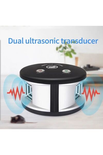 Ultrasonic Sound Fare Ve Haşere Kovucu 550 M2 Etkili Cihaz 360 Derece Profesyonel CİHAZ