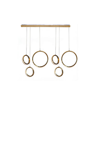 Siera Crystal Double Ring Pendant 909
