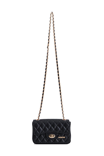 Armine Quilted Bag Black