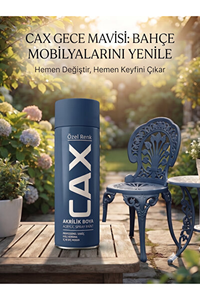 caxcolors CAX Rengi Akrilik Sprey Boya 400ml - Ahşap Bahçe Mobilyası ve Hobi ...