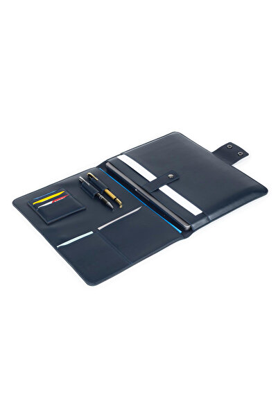 deridense 11 Inch Vegan Leather Organizer Tablet iPad Case