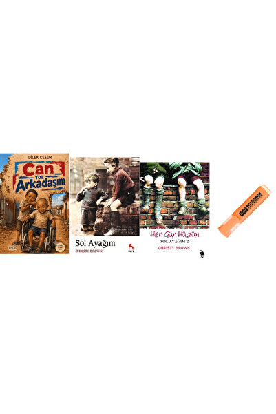 Nemesis Kitap Can Yol Arkadaşım + Sol Ayağım + Her Gün Hüzün Sol Ayağım 2 KAL...