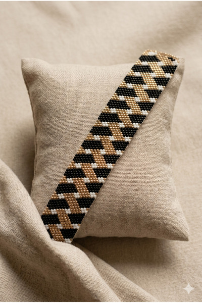 ZGNOVA Handmade Miyuki Beaded Thick Special Design Bracelet