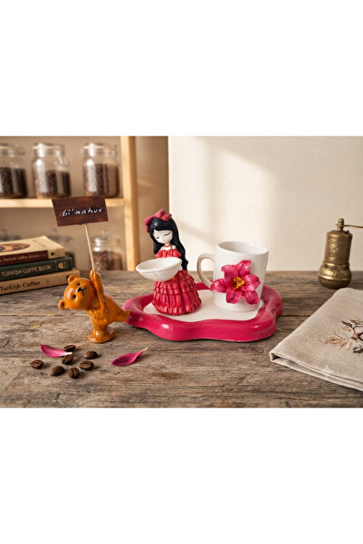 Dekor köşesi Handmade Design Special Presentation Turkish Coffee Cup Set with...