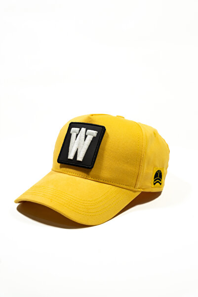 all hats Replaceable Patch Hat with W Letter Patch Detail |   Meshless Flat T...