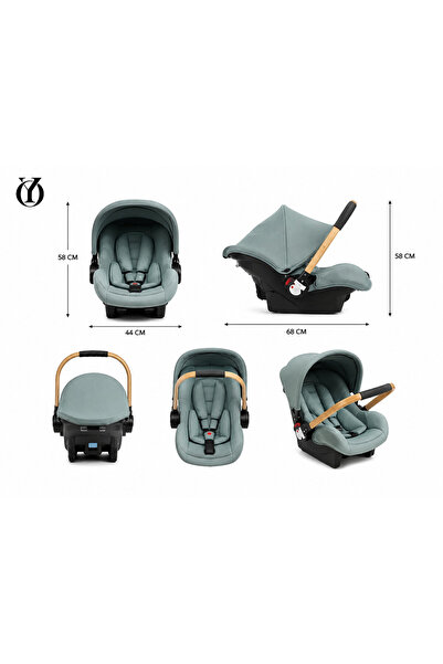 Generic Brand Padded child safety car seat with harness for secure seating on...