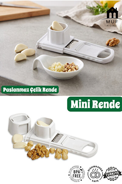 MUF HOME Practical Sliding Mini Grater - Garlic, Walnut, Hazelnut, and Nutmeg...