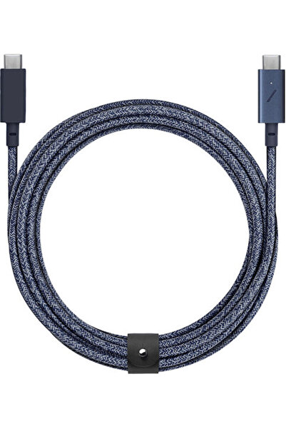 Native Union Κόσμος Πλεγμένο Καλώδιο USB 2.0 USB-C Αρσενικό - USB-C 100W Μπλε...