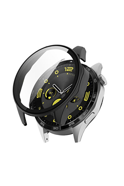 Techsuit Defense360 Pro + Προστατευτικό Οθόνης Huawei Watch GT 4 (41mm) Μαύρο