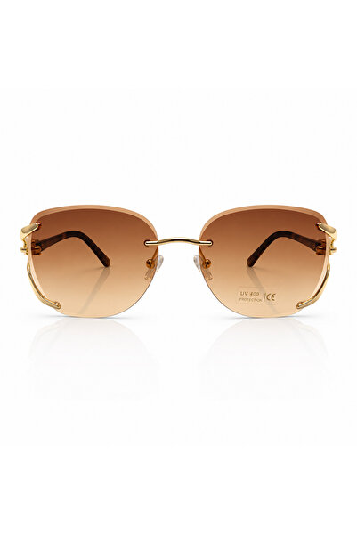 Matteo Ferari Ochelari de Soare Dama Luxury Fara Rama Maro Degrade UV400 – Mo...