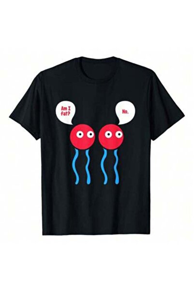 29CUN Am I Fat? Funny Lipid Cell Biology Science Pun T-Shirt, 220g Pure Cotto...