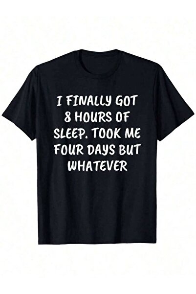 LİNA06 Funny Saying Shirt Sarcastic Quote Can'Sleep Insomnia-Shirt, Suitable ...