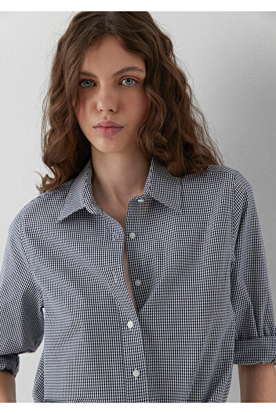 Mavi Kareli Gömlek Regular Fit / Normal Kesim 1211593-91716