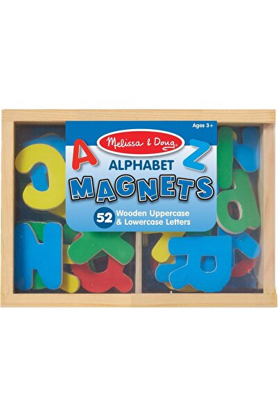 Melissa and Doug Magnetic Wooden Alphabet