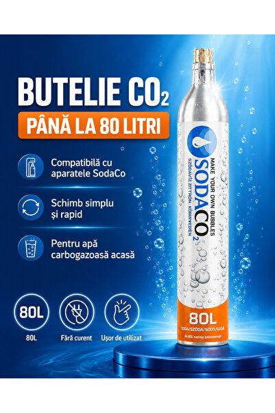 Magic Bubble Cilindru CO2 SodaCo 425g pentru 80 L