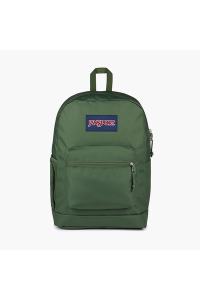 Jansport Solid Backpack with Adjustable Straps and Zip Closure - 15x32x42 cms
