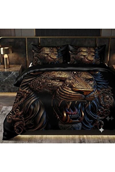 AngelsHome Special Edition Brand Double Size 240*260 cm Satin Cotton Luxury D...