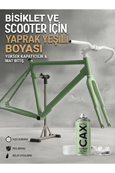 caxcolors CAX Akrilik Sprey Boya - 400 ml, Bisiklet ve Scooter Boyası