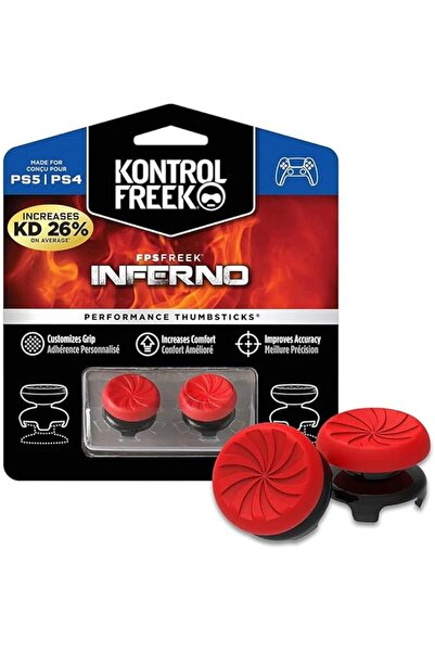 YARDHOBI أغطية تحكم FPS Freek Inferno لأجهزة بلايستيشن 4 (PS4) وبلايستيشن 5 (...