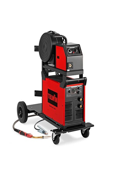 Telwin SUPERMIG 450i PACK + carucior - Aparat de sudura MIG-MAG/FLUX/MMA/TIG ...