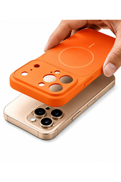 Generic Brand CONVERTERCASE FOR IPHONE 15 PRO MAX TO 16 PRO MAX (ORANGE)
