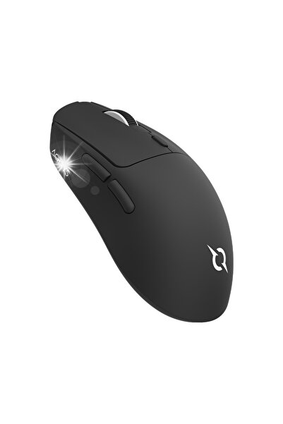 AQIRYS Mouse cu mod dual: Wireless și Bluetooth + Cu fir NOVA negru