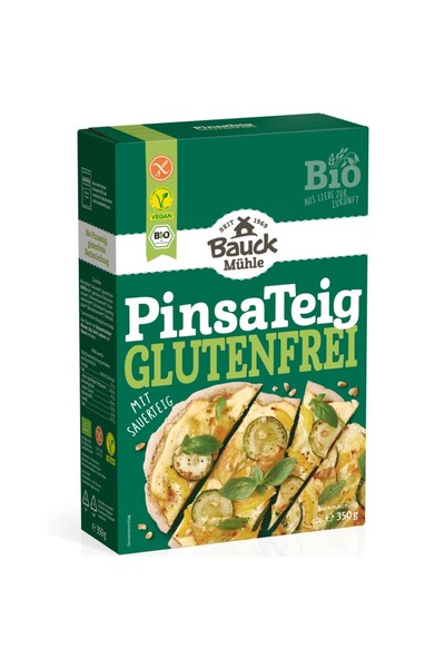 Bauckhof Amestec pentru aluat de pizza cu maia, vegan, organic, fără gluten, ...