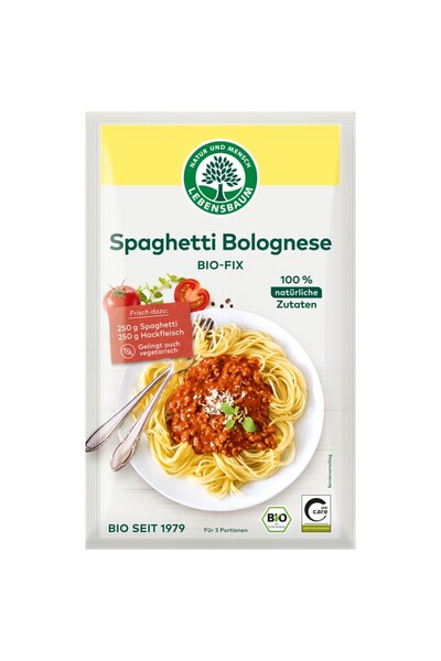 Lebensbaum Condiment organic pentru spaghete Bolognese, 35g