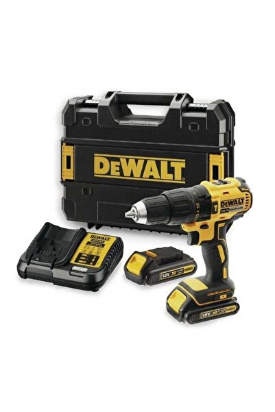 Dewalt مثقاب ومفك براغي بدون فرشاة DCD778C2-220 18V MAX XR - قبضة 1/2 بوصة، 3...