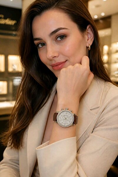 Monalisa Home Premium Leather Strap Watch