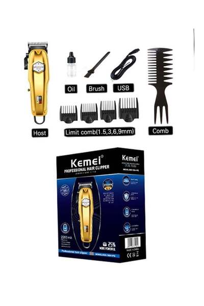 Kemei Hair Clipper Liquid Crystal KM-1984+PG