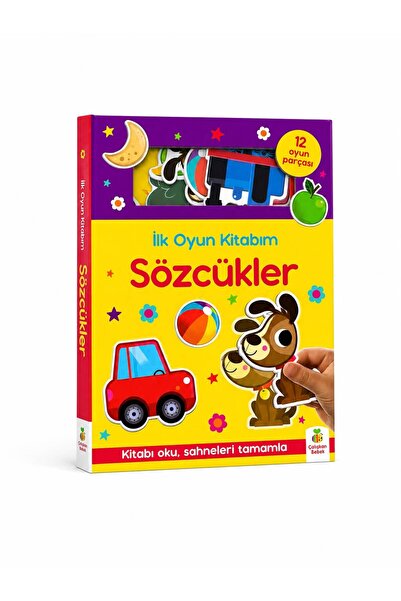 Net Çocuk Yayınları My First Book of Words 12-Piece Matching and Placement Ac...