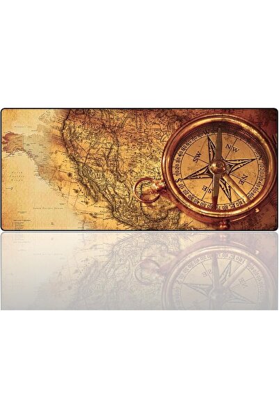 GENERAL XXL Professional Large Mouse Pad & Computer Game Mouse Mat (90x40 Black)