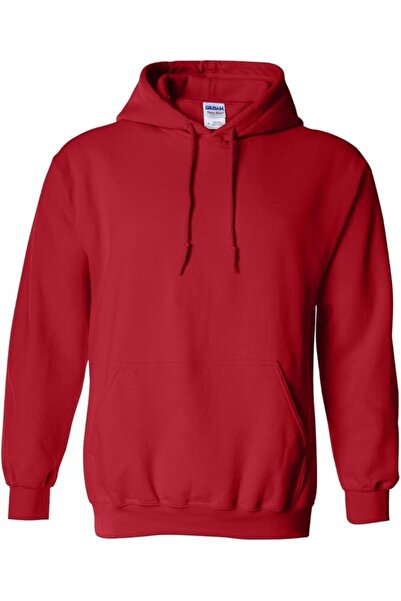 GILDAN Men's Fleece Hooded Sweatshirt