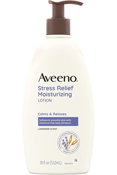 AVEENO Body Moisture Stress Relief Moisturizing Lotion, 18 Ounce