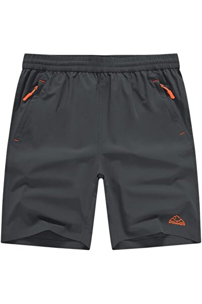 TBMPOY Men's Running Shorts Quick Dry Gym Outdoor Sports Zipper Pockets | 3 Z...