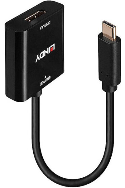 LİNDY Μετατροπέας USB-C αρσενικό σε DisplayPort θηλυκό 1 τεμάχιο 43269