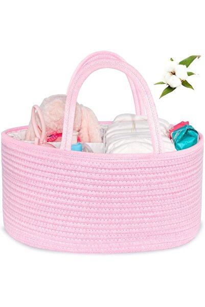 ABenkle Baby Diaper Caddy, Nursery Storage Bin and Car Organizer for Diapers ...