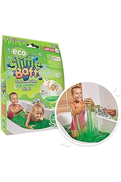 Zimpli Kids إيكو سلايم باف ريد، للاستخدام في حمام واحد أو 4 استخدامات للعب، م...