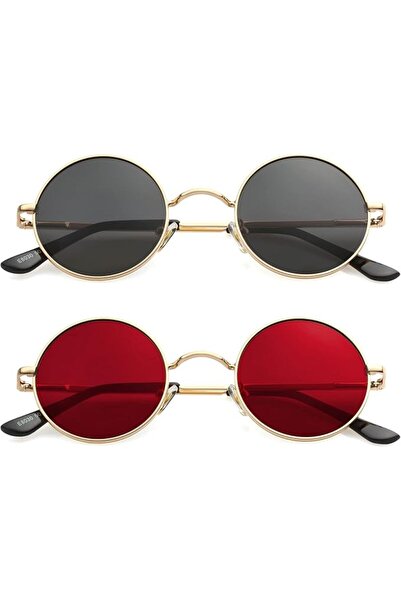 Kursan John Lennon Glasses Small Round Polarized Sunglasses for Women Men Hip...