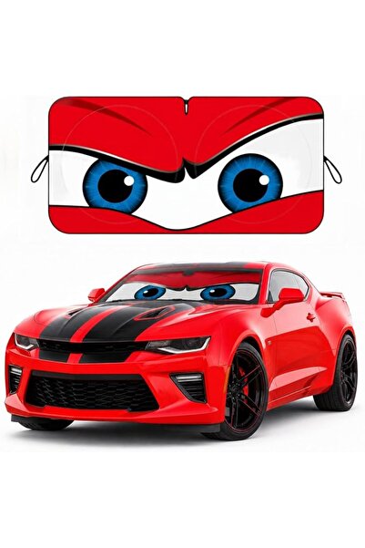 GENERAL eygeufg Car Windshield Sun Shade,Car Sun Shade Funny Car Eyes Sun Vis...