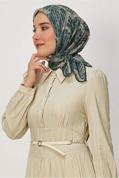Alvina وشاح ناعم منقوش 8652