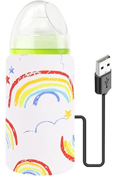 GENERAL USB Baby Milk Bottle Heater Water Warmer Travel Stroller Insulated Ba...