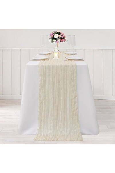 Generic Brand Bohemian style gauze table runner, mesh decoration, kitchen din...