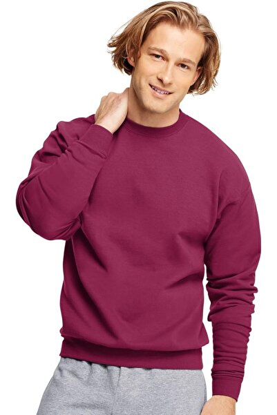 HANES Men's Ecosmart Fleece Sweatshirt, Cotton-blend Pullover, Crewneck Sweat...