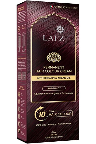 LAFZ 10 min Halal hair color, 100% Grey Coverage, No Ammonia & Water Permeabl...