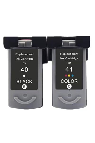Ulm Cart Set de 2 cartușe de cerneală compatibile Canon PG-40 CL-41 de 36 ml,...