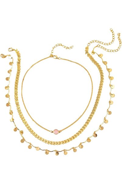 Shining Diva Fashion Stylish Multilayer Chain Pendant Necklace for Women and ...