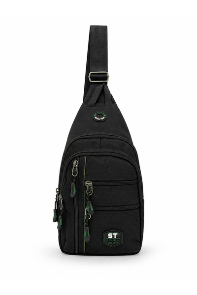 Sanmorris Seventeen Unisex Medium Size Multi-Compartment Crossbody Body Bag B...