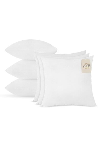 Hotel Linen Klub Cushion Filler Pack of 6pcs- Fabric: Non Woven, Filling 350g...
